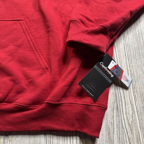 Oklahoma Sooners Hoodie Mens 3XL Crimson OU Logo Spellout Fleece Captivating New - Picture 4 of 9